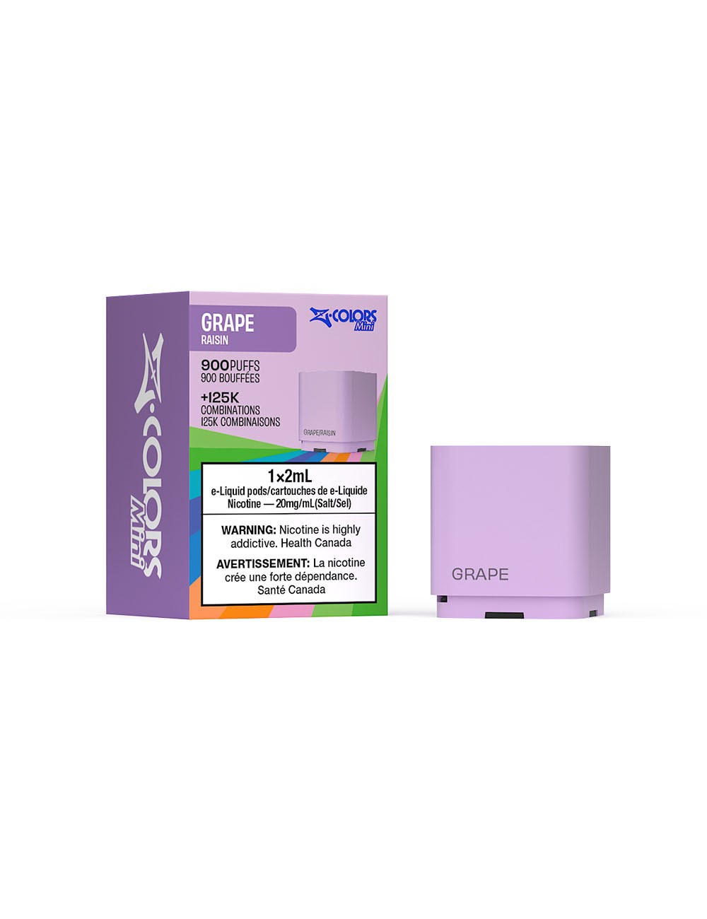 Cartuse Z-COLORS 2ml Mint Grape (GRP)